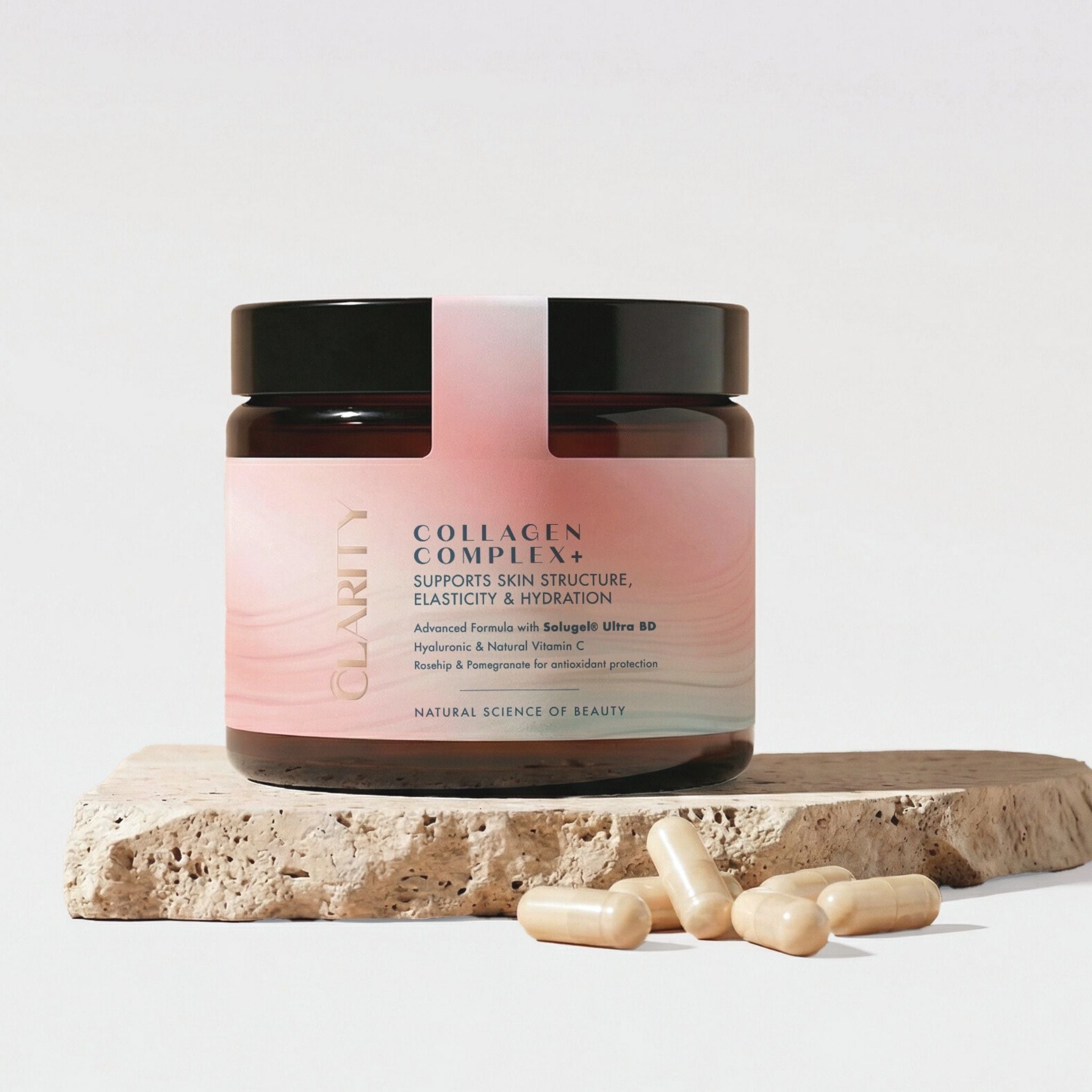 Collagen Complex+ Typ I & III - Unterstützt Hautstruktur, Elastizität und Feuchtigkeitsversorgung