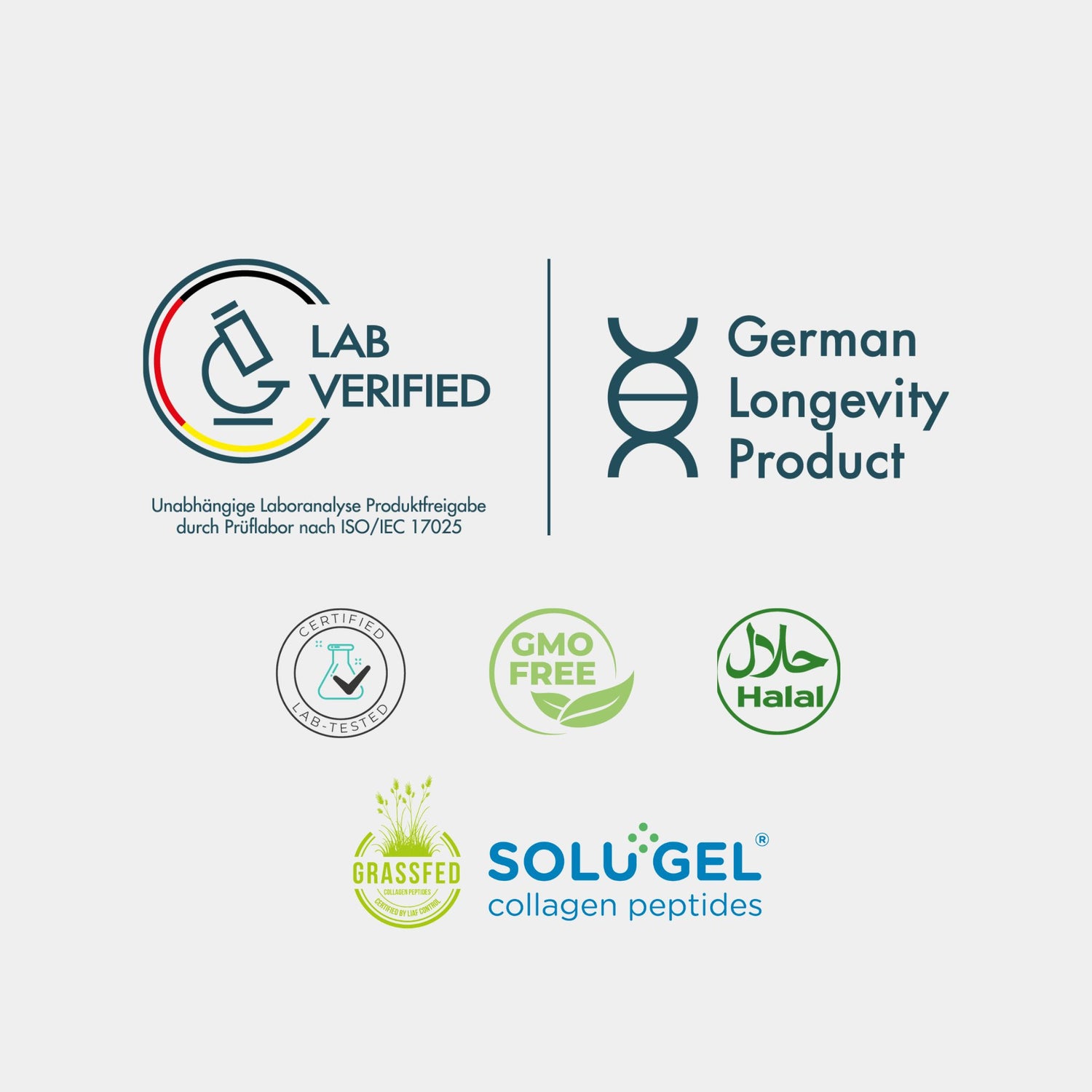 Collagen Complex+ Typ I &amp; III - Unterstützt Hautstruktur, Elastizität und Feuchtigkeitsversorgung