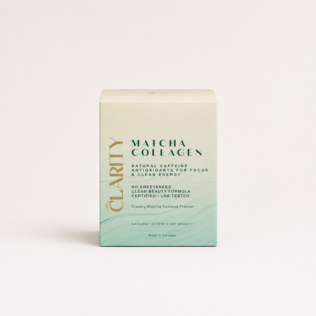 Collagen Typ I, II &amp; III mit echten Matcha + Natural Caffeine und Antioxidantien - Travel Pack