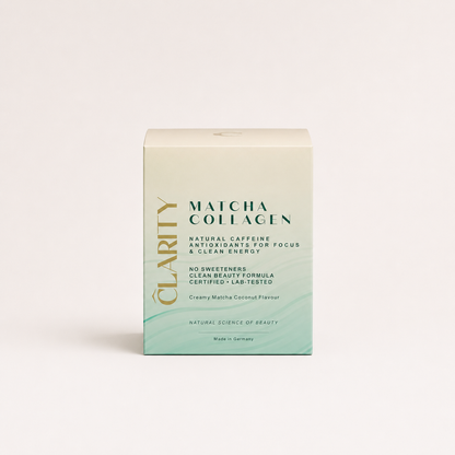 Collagen Typ I, II &amp; III mit echten Matcha + Natural Caffeine und Antioxidantien - Travel Pack