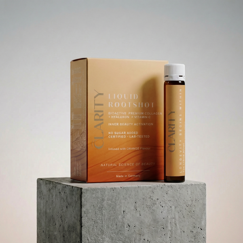 Collagen Shot Typ I &amp; III "Liquid Rootshot" + Hyaluron und Vitamin C